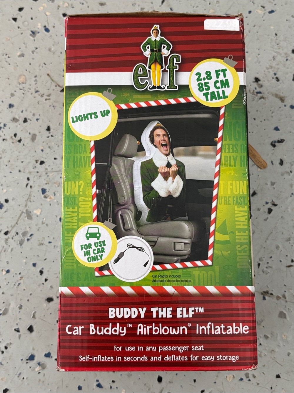 ELF Buddy the Elf Car Inflatable - Picture 2 of 3